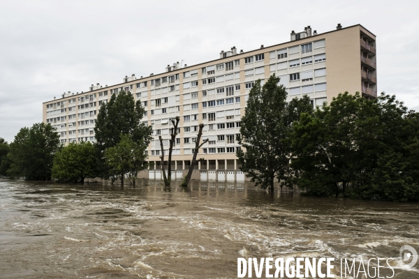 Montargis, Inondation.