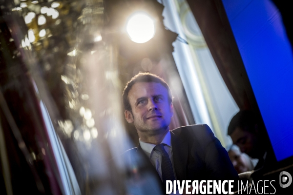 Emmanuel Macron à Lyon