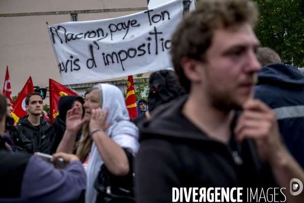 Manifestation contre la loi travail