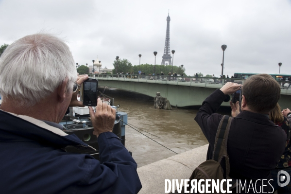 La crue de la Seine à Paris