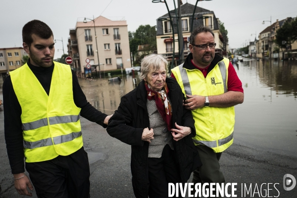 Longjumeau, Inondation.