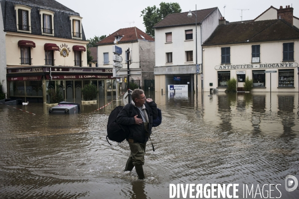 Longjumeau, Inondation.