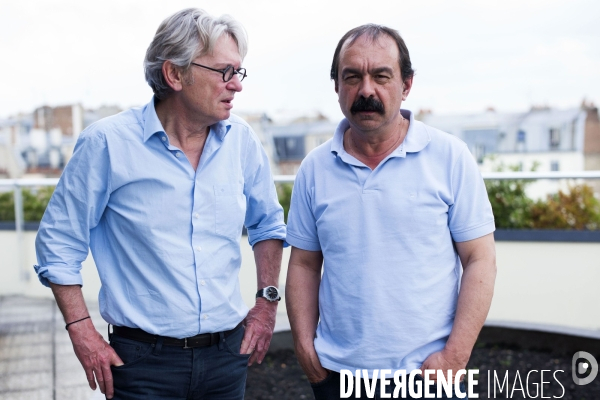 Jean-Claude Mailly et Philippe Martinez, entretien.