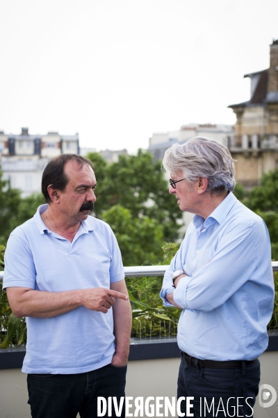 Jean-Claude Mailly et Philippe Martinez, entretien.