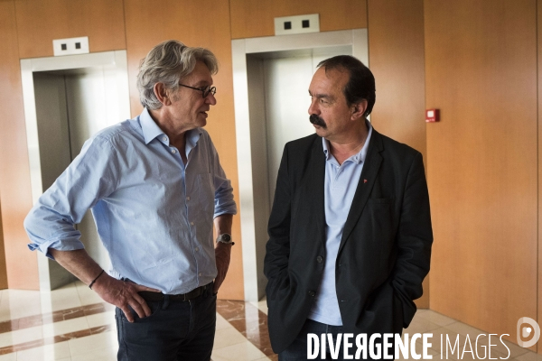 Jean-Claude Mailly et Philippe Martinez, entretien.