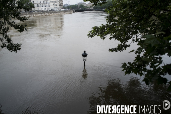 Paris - La Seine en crue - 3/4 juin 2016