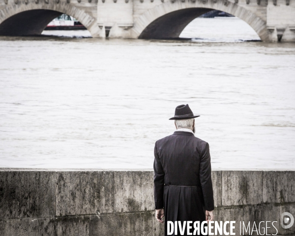 Paris, la Seine en crue