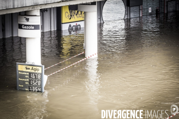 Paris, la Seine en crue