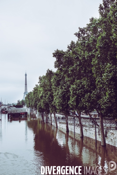 Crue de la Seine a Paris