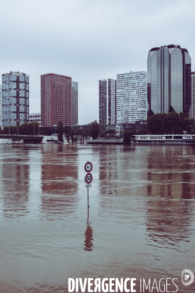 Crue de la Seine a Paris