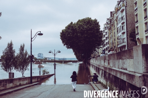 Crue de la Seine a Paris