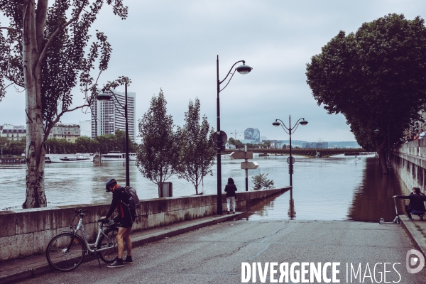 Crue de la Seine a Paris