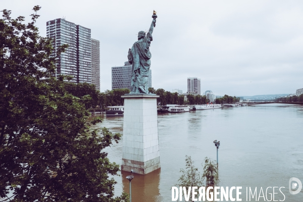 Crue de la Seine a Paris