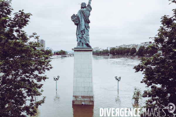 Crue de la Seine a Paris