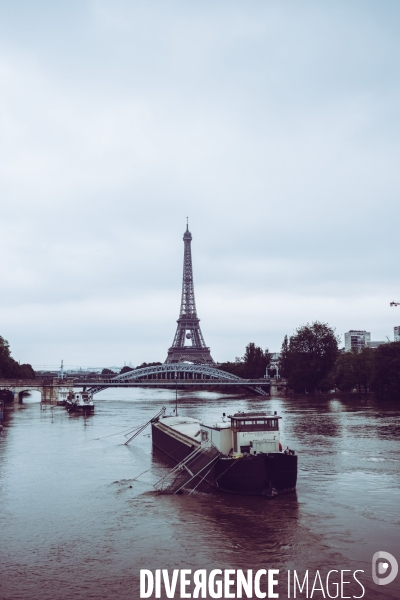 Crue de la Seine a Paris