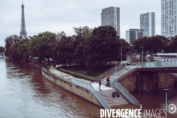 Crue de la Seine a Paris