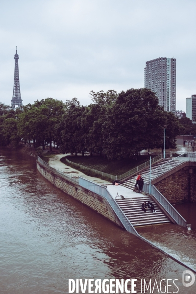 Crue de la Seine a Paris