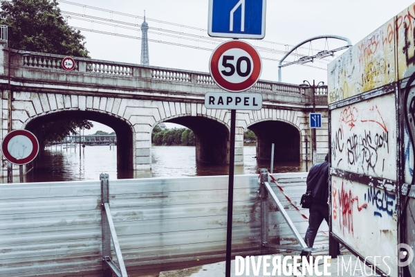 Crue de la Seine a Paris