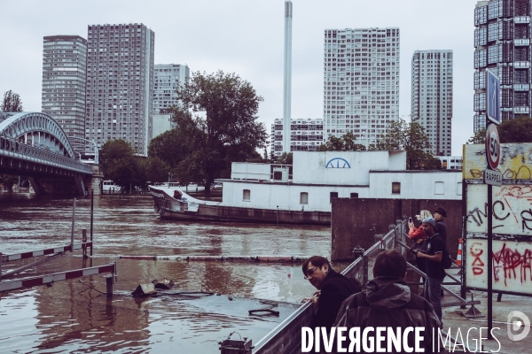 Crue de la Seine a Paris