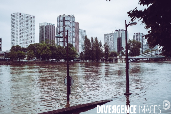 Crue de la Seine a Paris