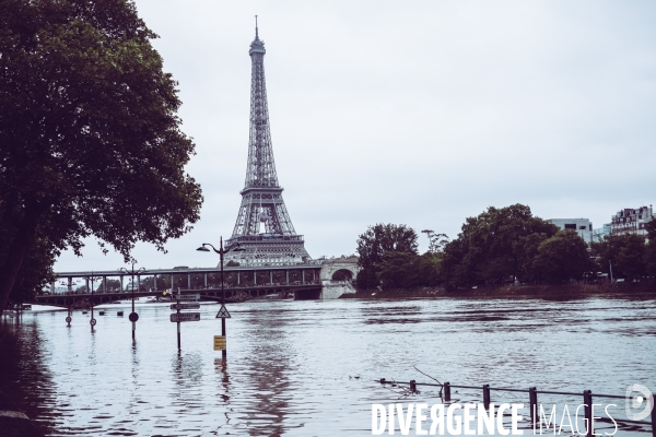 Crue de la Seine a Paris