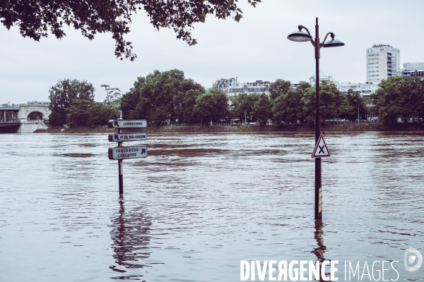 Crue de la Seine a Paris