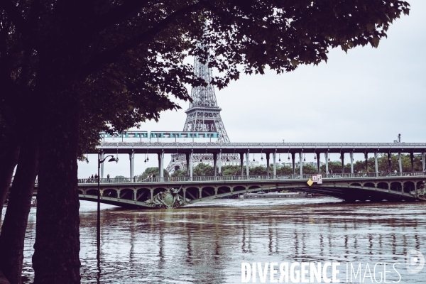 Crue de la Seine a Paris