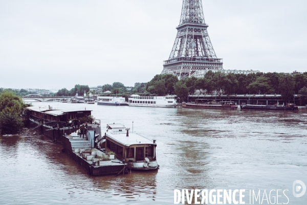 Crue de la Seine a Paris