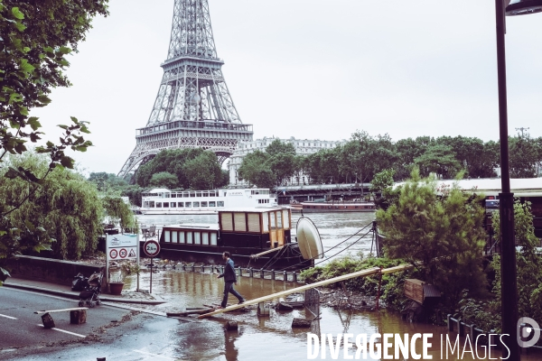 Crue de la Seine a Paris
