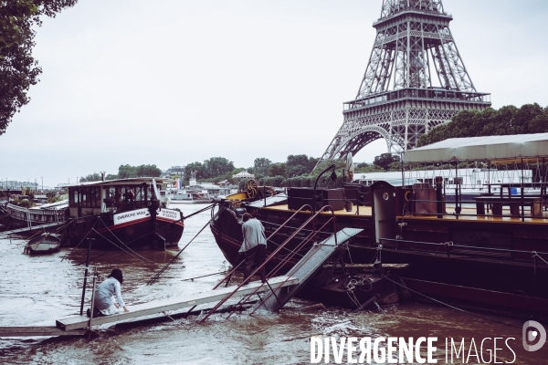 Crue de la Seine a Paris