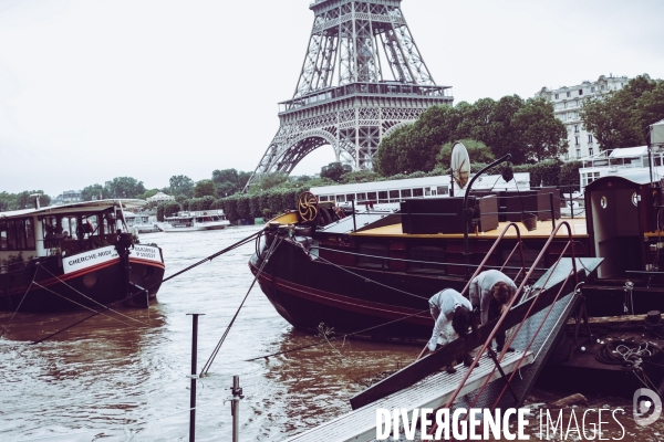 Crue de la Seine a Paris