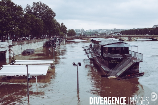 Crue de la Seine a Paris