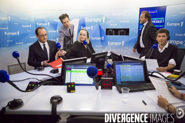 François Hollande invité sur Europe 1