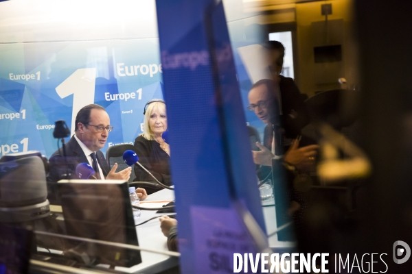 François Hollande invité sur Europe 1