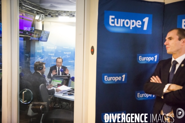 François Hollande invité sur Europe 1