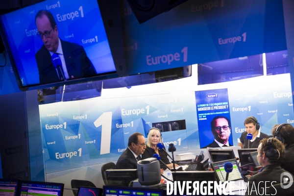 François Hollande invité sur Europe 1