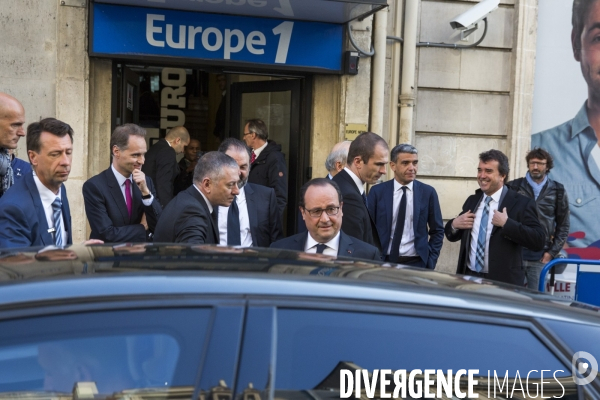 François Hollande invité sur Europe 1