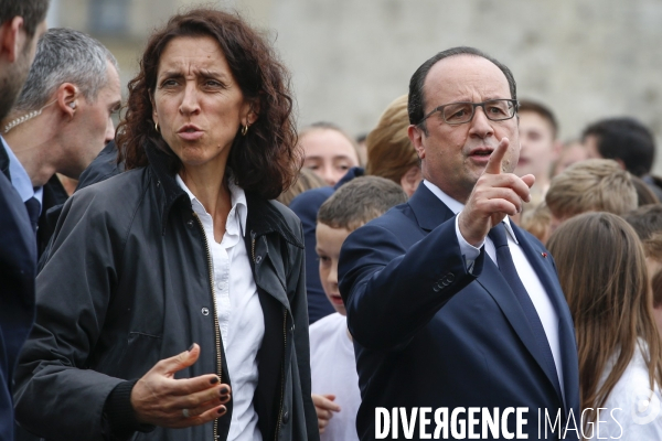 Hollande et Merkel à Verdun pour le 100e anniversaire de la bataille