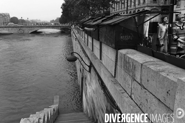 Inondations à Paris la Seine 2016.  Flooding of the River Seine Paris 2016.