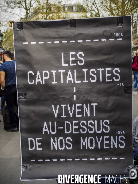 Quelques moments de  Nuit Debout 