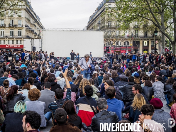 Quelques moments de  Nuit Debout 