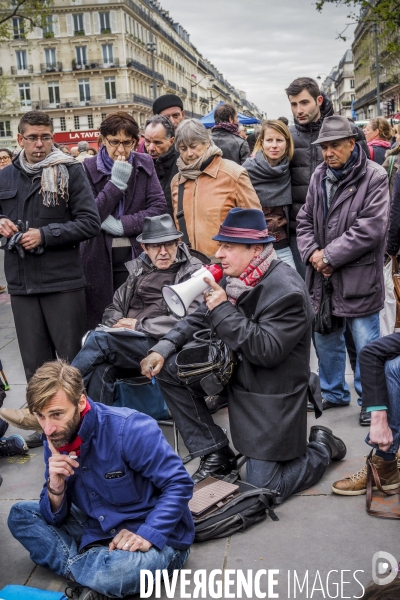 Quelques moments de  Nuit Debout 