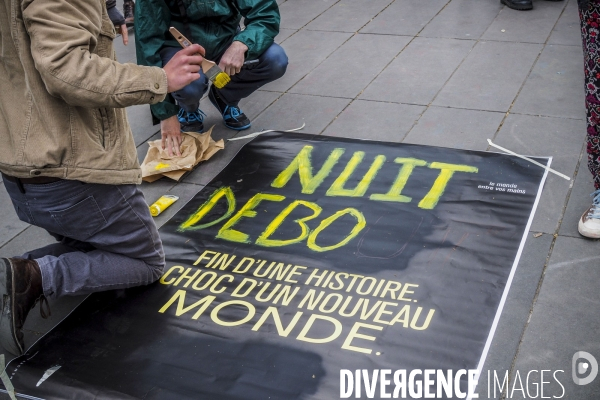 Quelques moments de  Nuit Debout 