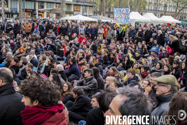 Quelques moments de  Nuit Debout 