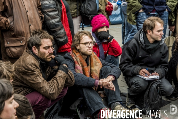 Quelques moments de  Nuit Debout 