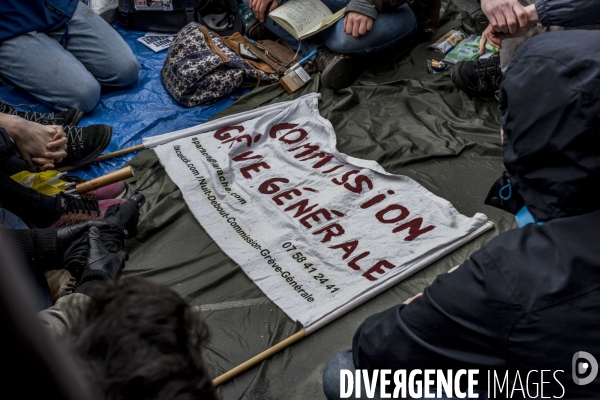 Quelques moments de  Nuit Debout 