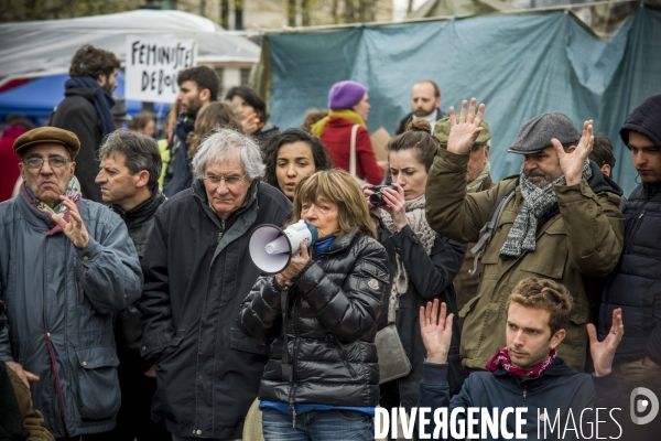 Quelques moments de  Nuit Debout 