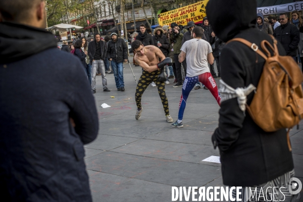 Quelques moments de  Nuit Debout 