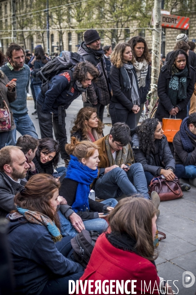 Quelques moments de  Nuit Debout 