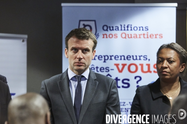 Macron Entrepreneurs quartiers